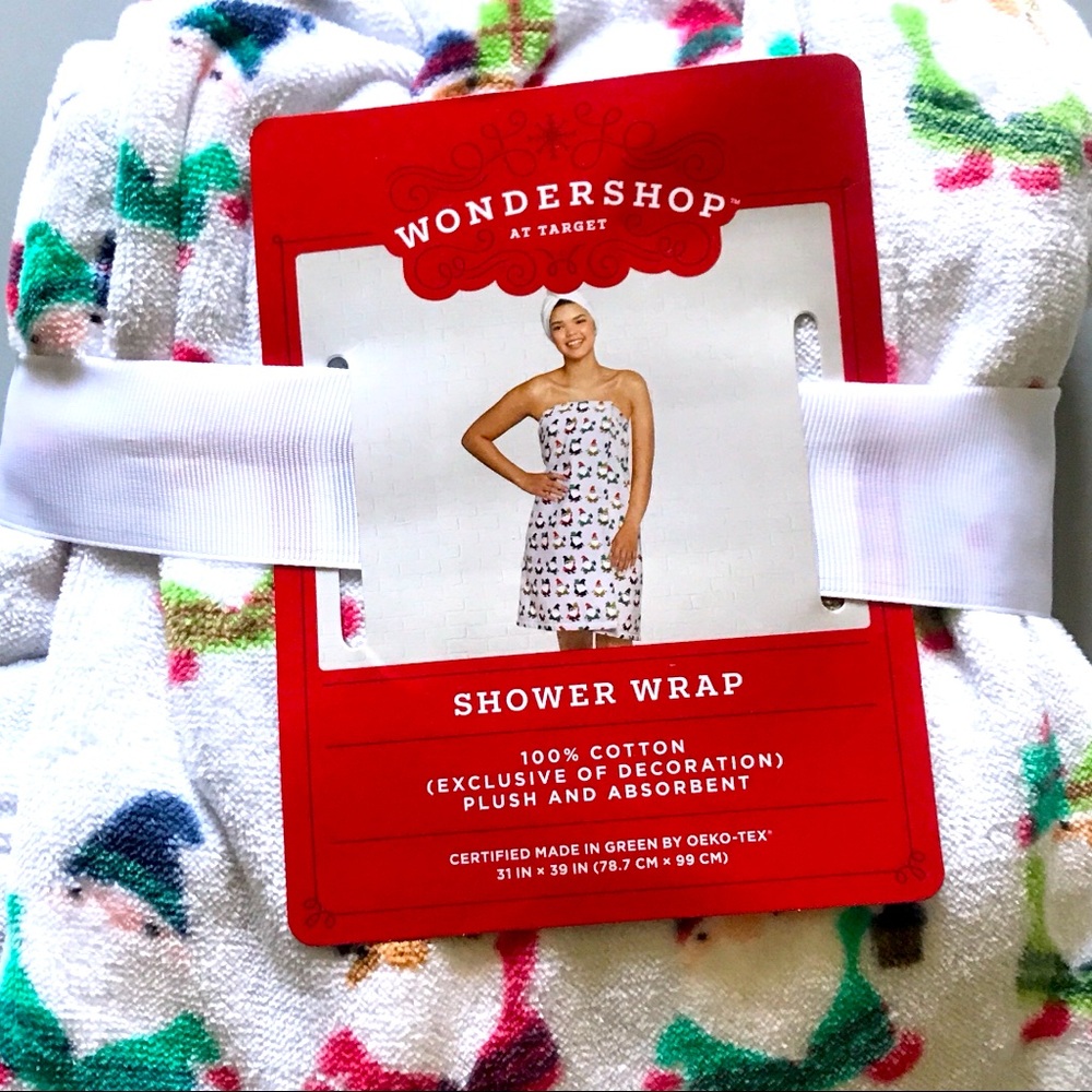 Gnome Shower Towel Wrap